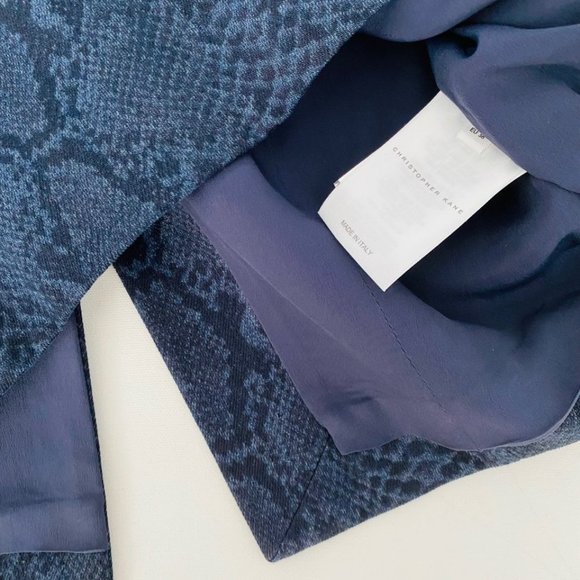 Christopher Kane Denim  Python Dress - Picture 8 of 10